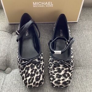 MICHAEL Michael Kors Women's Collette Flex Embellished Ballet Flats, size 7.5